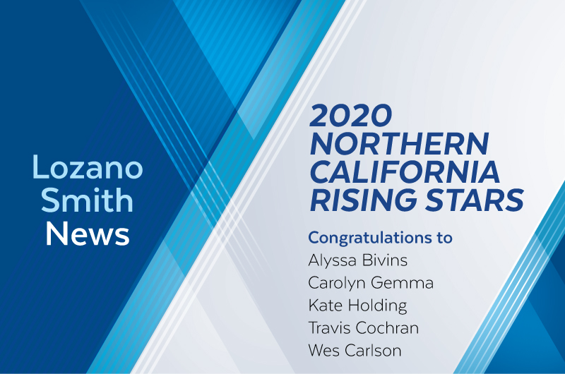 2020 Northern California Rising Stars List